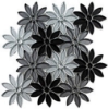 Picture of Glazzio - Bouquette Floral Greys