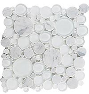 Picture of Glazzio - Bubble White Dove