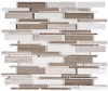 Picture of Glazzio - Cascade Wooden White Athen Gray Thassos Mix