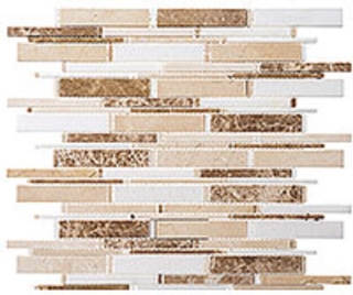 Picture of Glazzio - Cascade Crema Marfil Thassos White Emperador Light