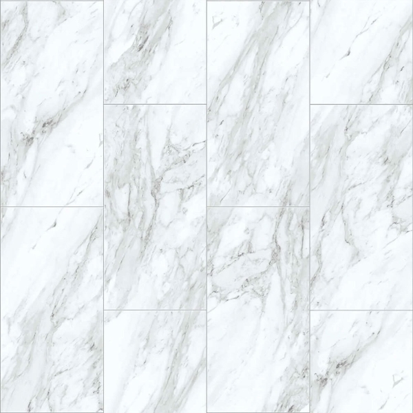 Picture of Congoleum - Triversa Prime 6 x 36 Stone Carrara White Frost