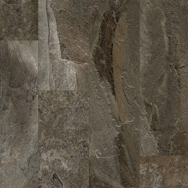 Picture of Congoleum - Triversa Prime 6 x 36 Stone Terrene Brown Swirl