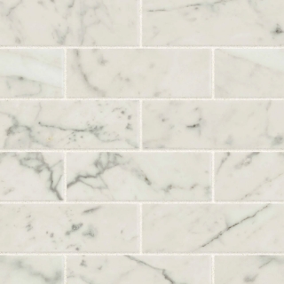 Picture of Bedrosians - Classic 2.0 Mosaic Offset Matte Bianco Carrara