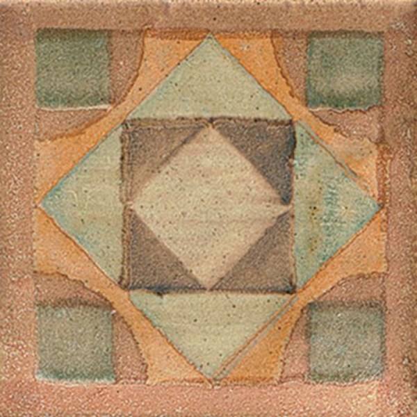Picture of Bedrosians - Cotto Nature Deco 3 x 3 Tira Volterra