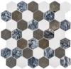 Picture of Glazzio - Colonial 2 Hexagon Presidential Grey