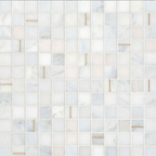 Picture of Bedrosians - Ferrara Mosaic Bianco