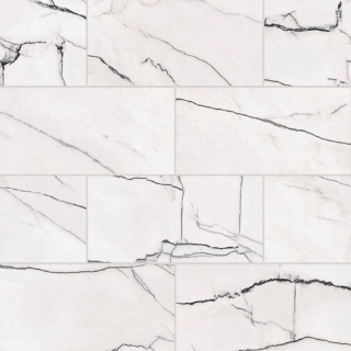 Picture of Bedrosians - Gemma 12 x 24 Bianca Polished