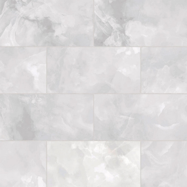 Picture of Bedrosians - Gemma 12 x 24 White Onyx Honed