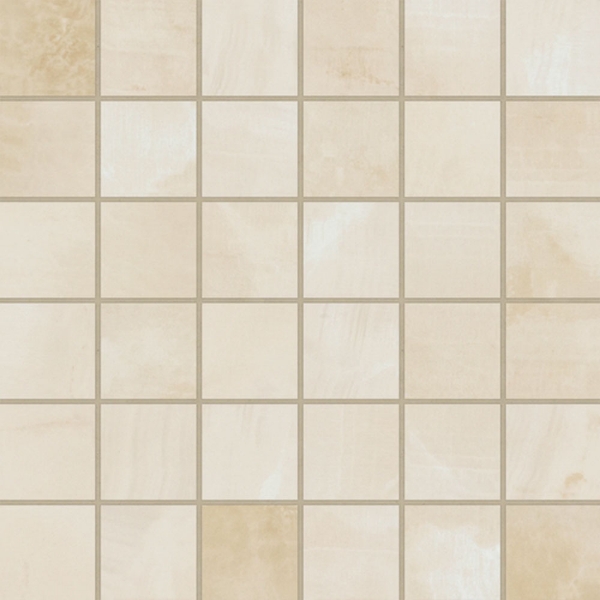 Picture of Bedrosians - Gemma Mosaic Beige Onyx Honed