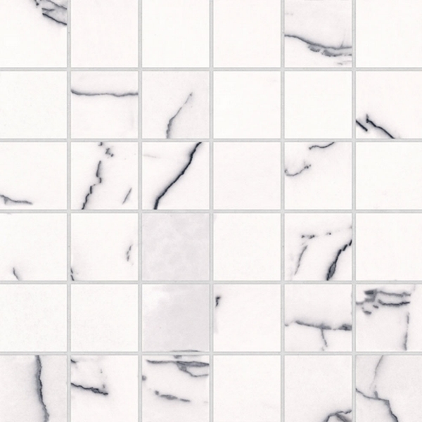 Picture of Bedrosians - Gemma Mosaic Bianca Polished