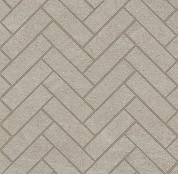 Picture of Bedrosians - Magnifica Bassalt Herringbone Mosaic Sand