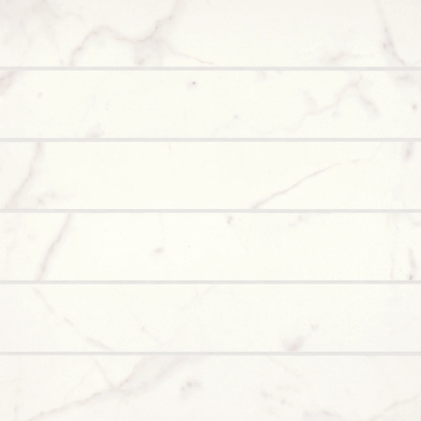 Picture of Bedrosians - Magnifica Calacatta Super White 4 x 24 Calacatta Super White Honed