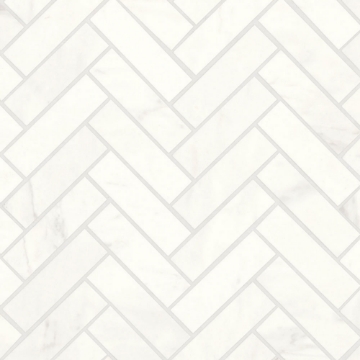 Picture of Bedrosians - Magnifica Luxe White Herringbone Luxe White Honed