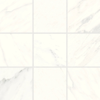 Picture of Bedrosians - Magnifica Luxe White Mosaic Luxe White Honed