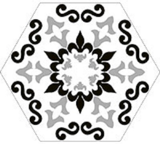 Picture of Glazzio - Cucina Italia Trivette Flora