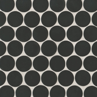 Picture of Bedrosians - Makoto Round Mosaic Kuroi Black