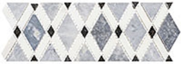 Picture of Glazzio - Diamond Listello Mugworth Thassos White