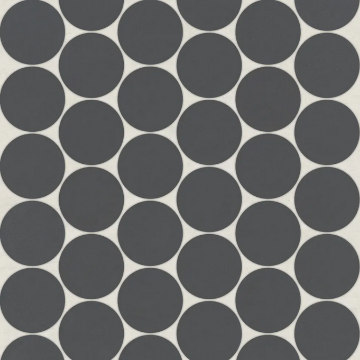 Picture of Bedrosians - Marin Penny Round 2" Mosaic Black Sea