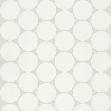 Picture of Bedrosians - Marin Penny Round 2" Mosaic Pearl White