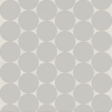 Picture of Bedrosians - Marin Penny Round 2" Mosaic Pebble Gray