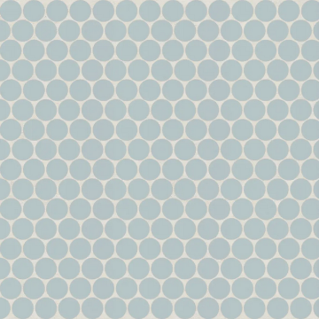 Picture of Bedrosians - Marin Penny Round Mosaic Misty Blue