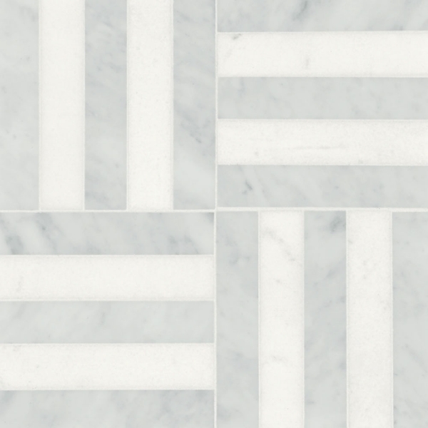 Picture of Bedrosians - Matisse 2 White Carrara/Thassos