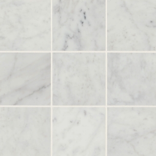 Picture of Bedrosians - Monet 4 x 4 White Carrara