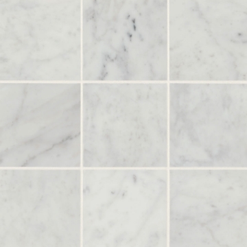 Picture of Bedrosians - Monet 4 x 4 White Carrara