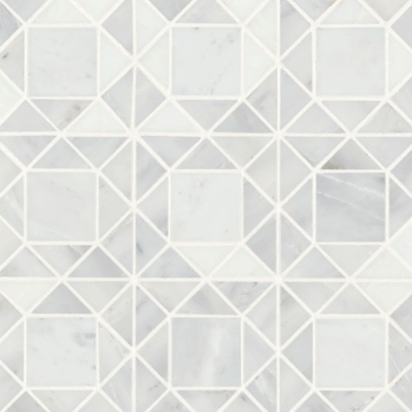 Picture of Bedrosians - Monet Mosaic 2 Oriental White