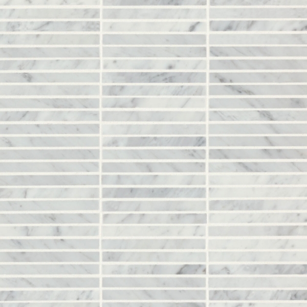 Picture of Bedrosians - Monet Mosaic 3 White Carrara