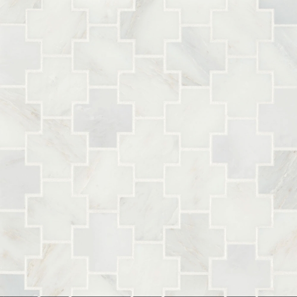 Picture of Bedrosians - Monet Mosaic 4 Oriental White