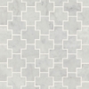 Picture of Bedrosians - Monet Mosaic 4 White Carrara