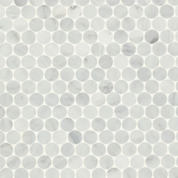 Picture of Bedrosians - Monet Mosaic 8 Oriental White