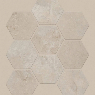 Picture of Shaw Floors - Layered Earth Hexagon Mosaic Cream