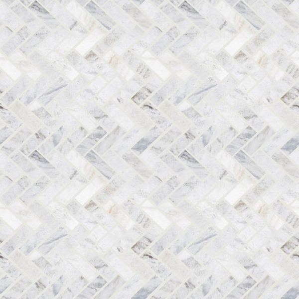 Picture of Shaw Floors - Chateau Herringbone Cashmere White