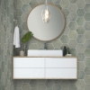 Picture of Shaw Floors - Kaleidoscope Hexagon Sage
