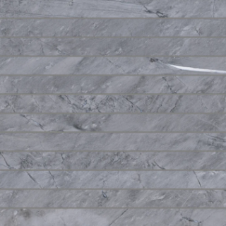 Picture of Bedrosians - Prati 1 X 12 Mosaic Breccia Grey