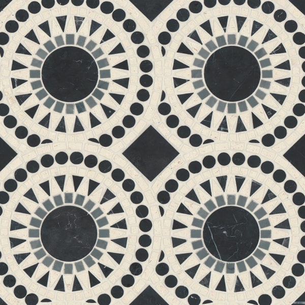 Picture of Bedrosians - Solis Nero Marquina Bardiglio Myra Beige