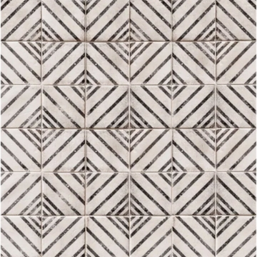 Picture of Bedrosians - Vivace 4 x 4 Deco Motif Rice Gloss