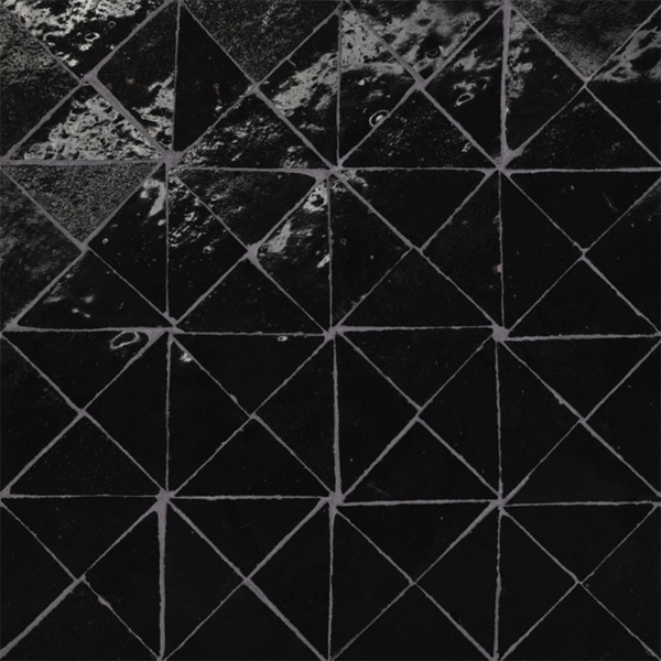 Picture of Bedrosians - Zagora Triangle Mosaic Nero