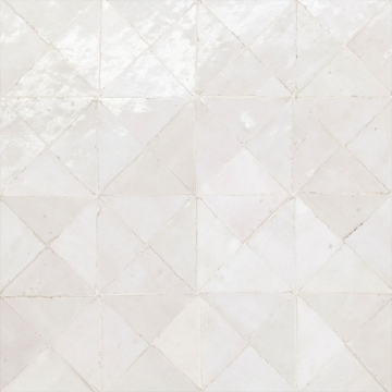 Picture of Bedrosians - Zagora Triangle Mosaic Blanc