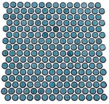 Picture of Glazzio - Greenwich Penny Round Lafayette Blue