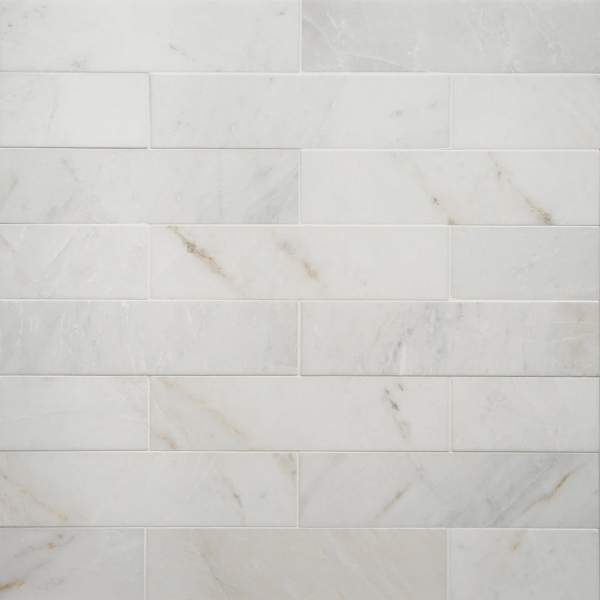 Picture of Bedrosians - Marble Stone 3 x 12 Glorious White Brushed