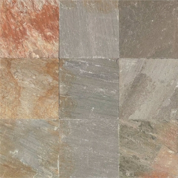 Picture of Bedrosians - Slate Stone 16 x 16 Amber Gold