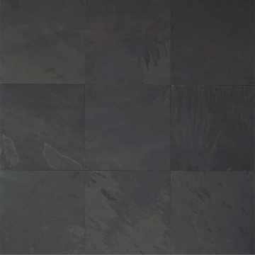 Picture of Bedrosians - Slate Stone 16 x 16 Black Pearl