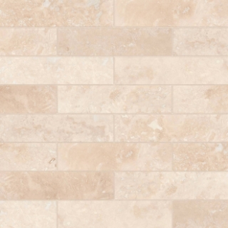 Picture of Bedrosians - Travertine Stone 3 x 12 Mediterranean Ivory