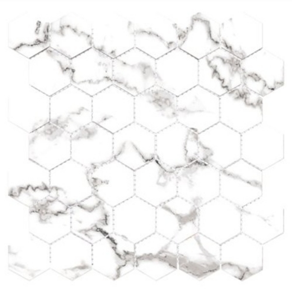 Picture of Glazzio - Harmonic Mosaic Hexagon Matte Tocatta DCOF