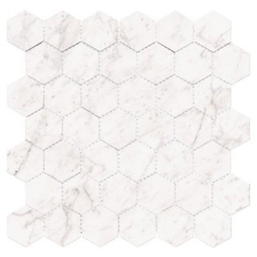 Picture of Glazzio - Harmonic Mosaic Hexagon Matte Libretto DCOF