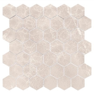 Picture of Glazzio - Harmonic Mosaic Hexagon Matte Fugue DCOF