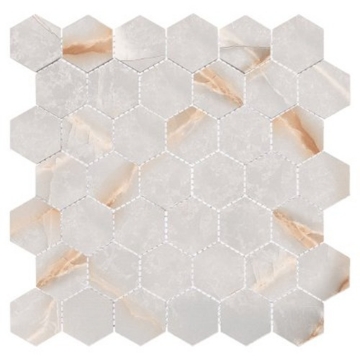 Picture of Glazzio - Harmonic Mosaic Hexagon Matte Sonata DCOF